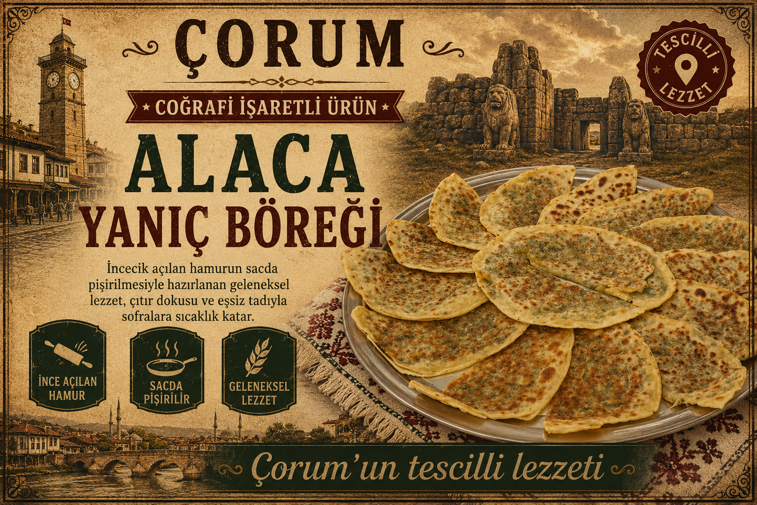 Alaca Yanıç Pastry