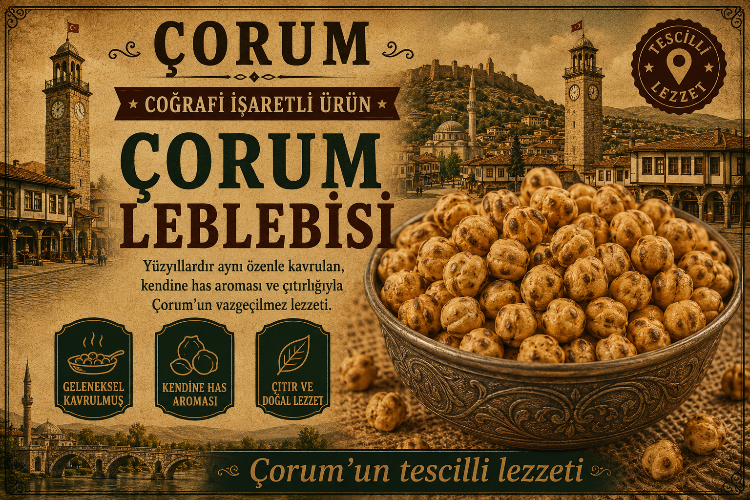 Çorum Roasted Chickpeas