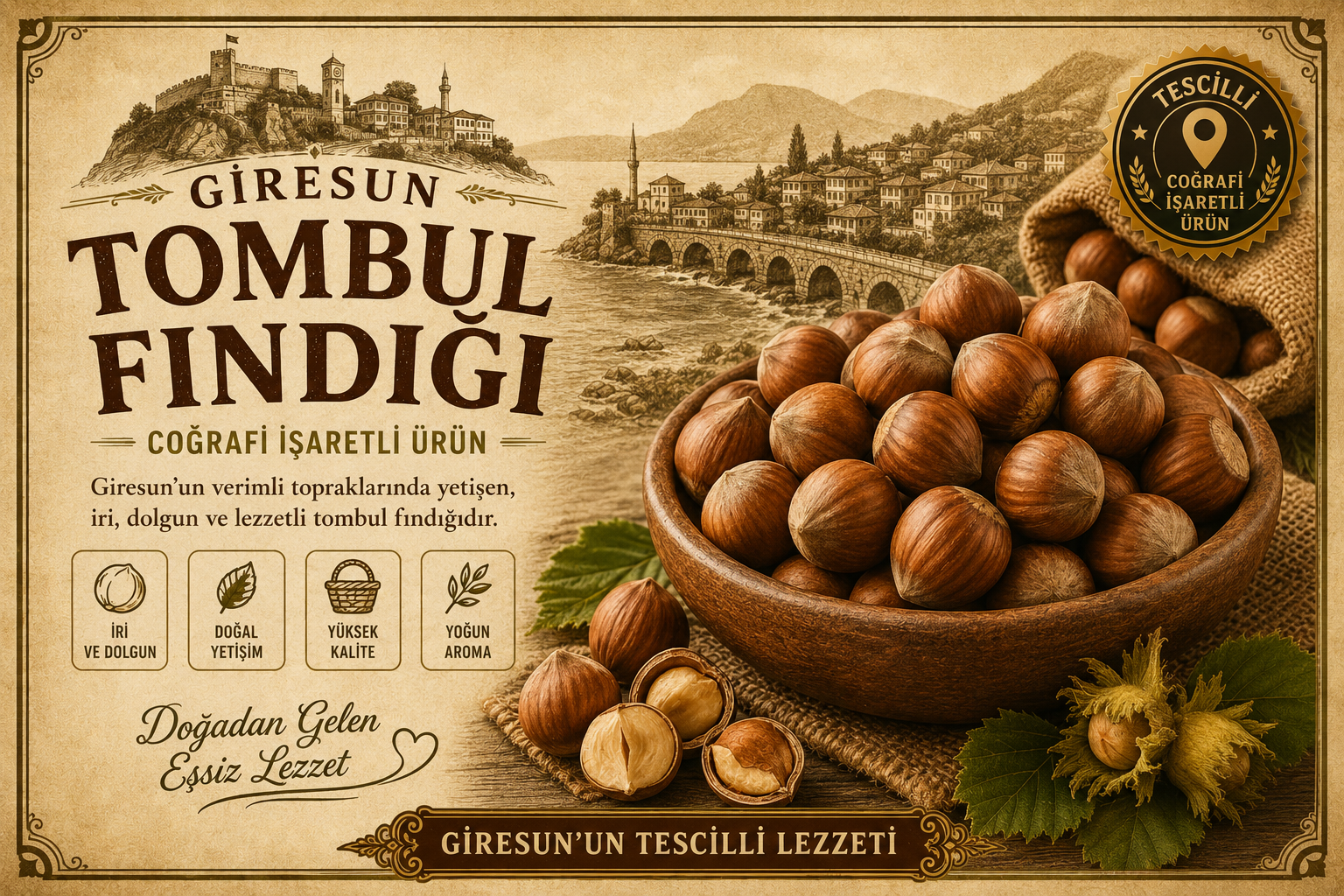 Giresun Plump Hazelnut