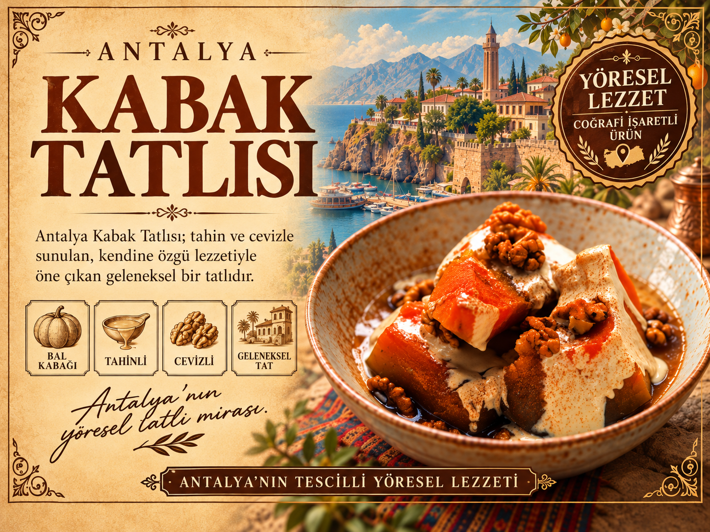 Antalya Kabak Tatlısı