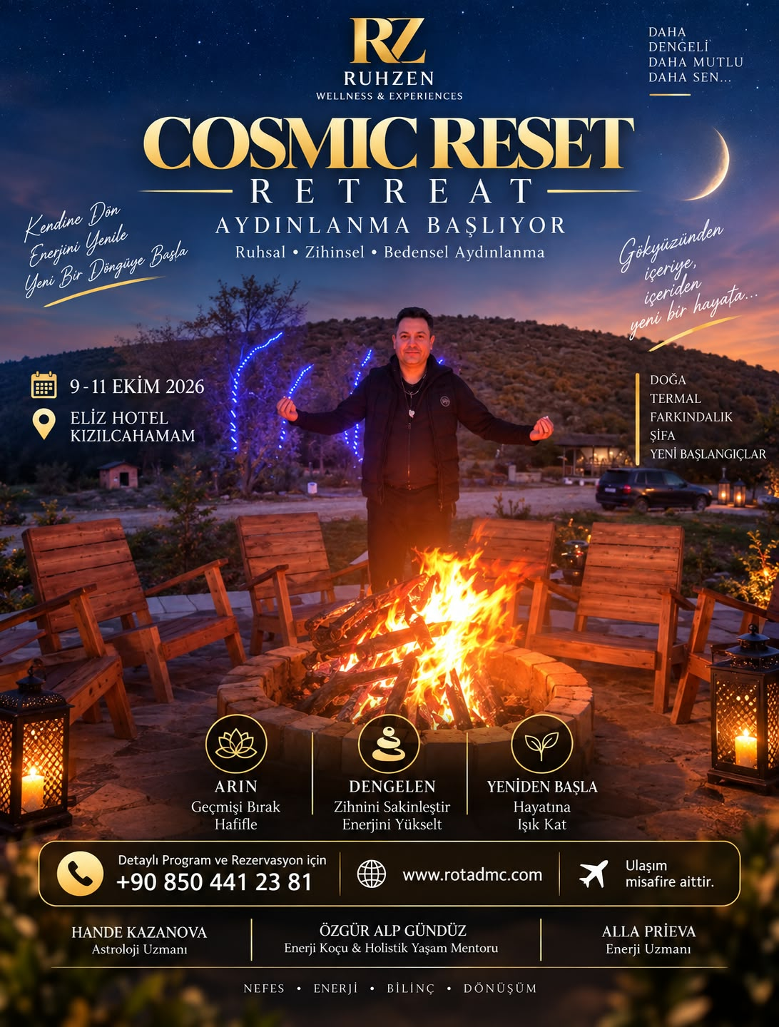 Cosmic Reset Retreat – Ruhsal, Zihinsel ve Bedensel Aydınlanma - görsel 1