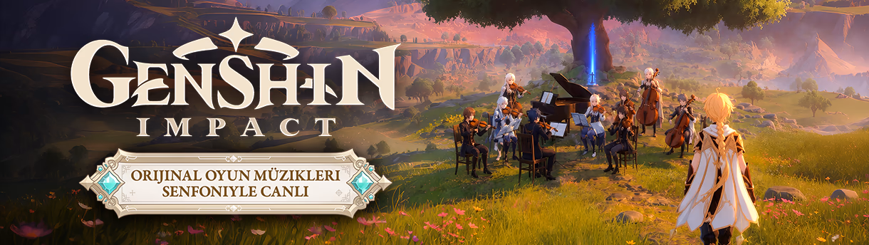 Genshin İmpact Senfoni Konseri afişi