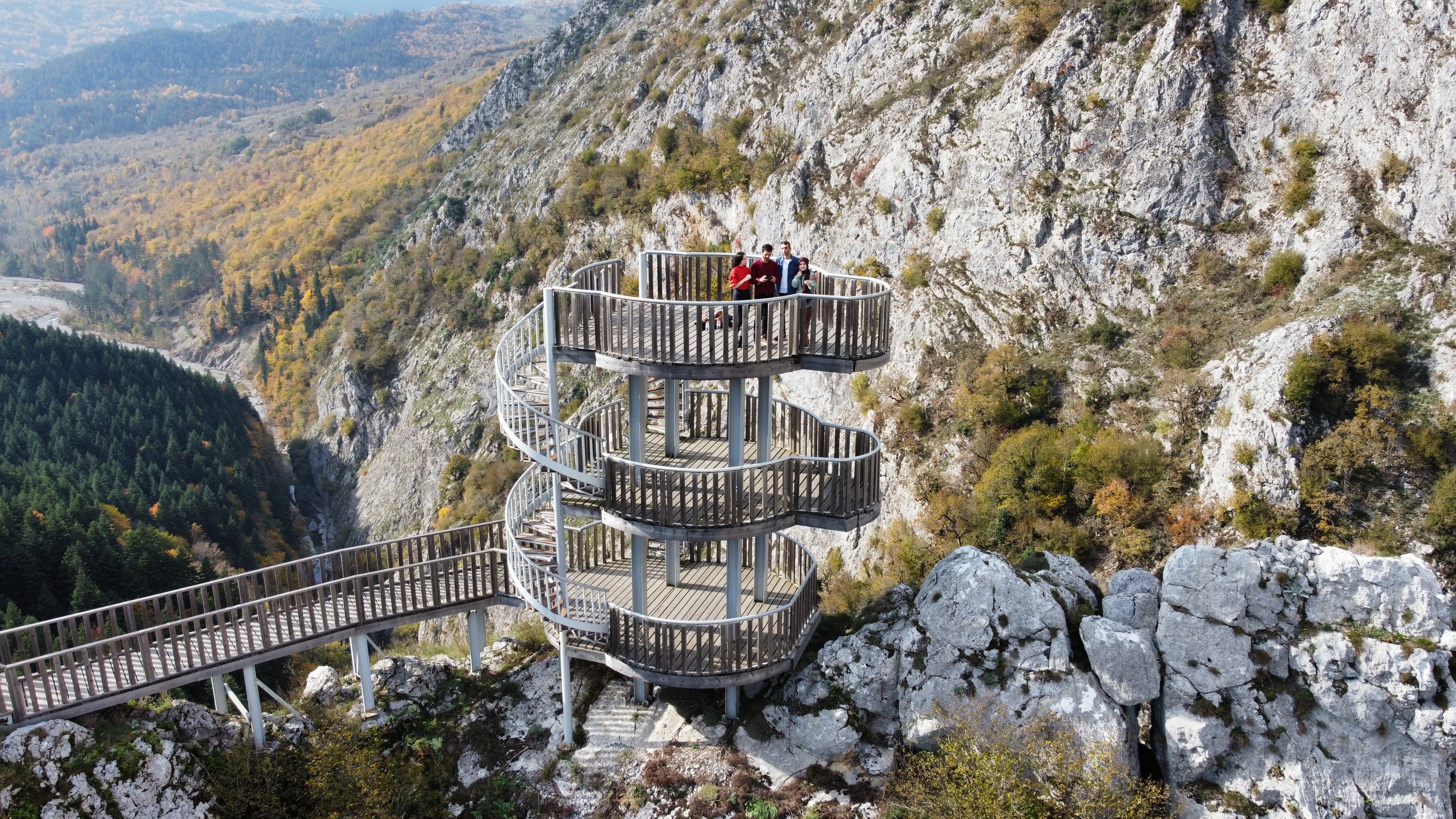 Valla Canyon Spiral Terrace